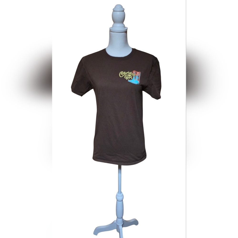 Christian Cowgirl Graphic Tee  “Oh No, She’s Up!” Faith-Based Women’s T-Shirt S - Picture 3 of 10